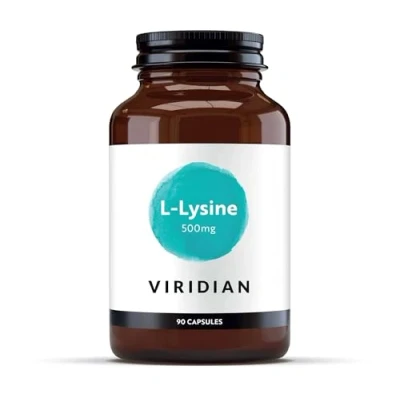 Image of Viridian L Lysine 500mg: 90 Veg Caps