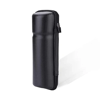 Image of Eddwiin Bottle Cage Tool Bag Bicycle Cycling Tools Storage Case Bike Zip for Road Water Accessory(Large Carbon Black)