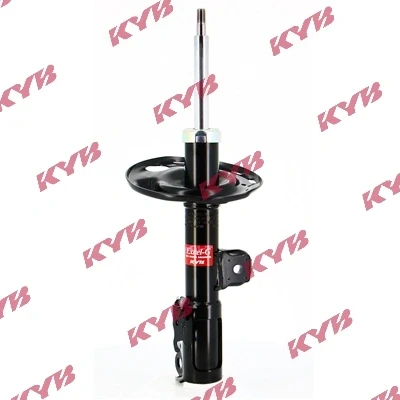 Image of 4852042610, 4852042620, 4852080353, 4852080472, 4852080473 Shock absorber KYB 3350039 Front Axle Left Gas Pressure Twin Tube Suspension Strut Top pin
