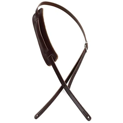 Image of Levy&#039;s Leathers M25 dbr 50&#039;s Style RNR Leather Strap Dark Brown