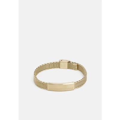 Image of BOSS ALEN Bracelet goldcoloured, Men&#039;s, Size: One Size, Gold coloured