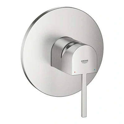 Image of GROHE Plus 2019 Single Lever Shower Mixer Trim Supersteel 24059DC3