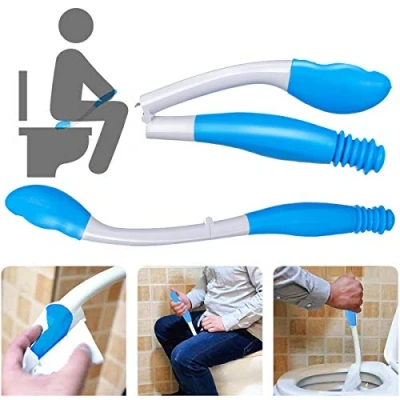 Image of Toilet Aids Tools, Aid for Wiping, Folding Comfort Wipe Self Assist Limited Mobility, Long Reach Personal Wiping Aid, Tool Independent Daily Living