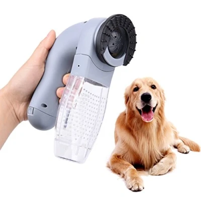 Image of OFKPO Electric Pet Hair Remover,Fur Vacuum Cleaner Professional Grooming Kit for Dog Cat