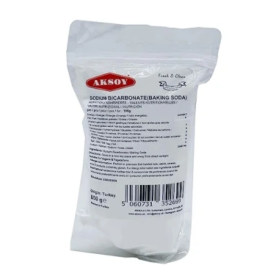 Image of Aksoy Baking Soda 850GR Pure Sodium Bicarbonate Powder, Highest Purity, Food Grade, For Cooking, Baking, Cleaning, &amp; More!