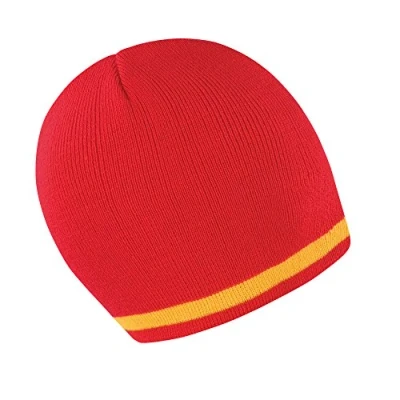 Image of Result R368X National Beanie Red/Yellow, One Size