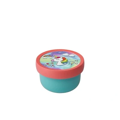 Image of Mepal Fruitbox Campus Snack box for kids Dishwasher and microwave safe BPA free 300 ml Unicorn