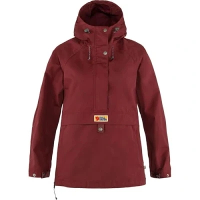 Image of Fjallraven 87009 347 Vardag Anorak W Jacket Women&#039;s Bordeaux Red Size L
