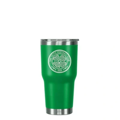 Image of FOCO Officially Licensed Celtic City FC Football 850ml/30oz Green Insulated Travel Tumbler