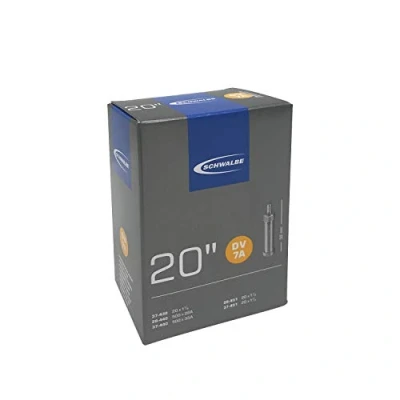 Image of Schwalbe Unisex&#039;s DV7A Tubes, Black, 28/37 438/451, 10416311V