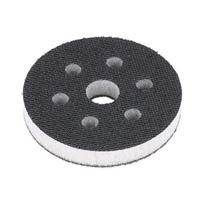 Image of DFS Soft Interface Pad 90mm / 3,5&quot; for Backing Foam Cushion Hook and Loop with 6 Hole Compatible Festool Discs