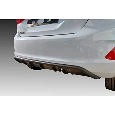 Image of Motordrome K158 002 Rear Bumper Skirt (Diffusor) Ford Fiesta VIII 2017 (ABS)