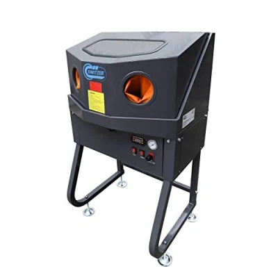 Image of SwitZer Floor Standing Enclosed Parts Washer with Auxiliary Heating System Cleaner Workshop Cleaning Degreaser Electric Pump XH EPW160 H
