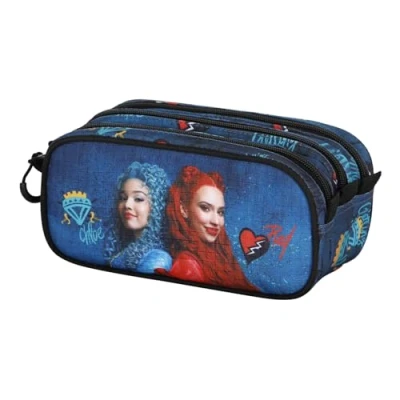 Image of Descendants Wickedly Fan Trick Pencil Case 2.2, Multicolour, 23 x 11 cm
