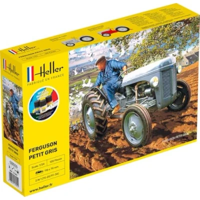 Image of Heller 1:24 Gift Set Ferguson TE 20 Petit Gris
