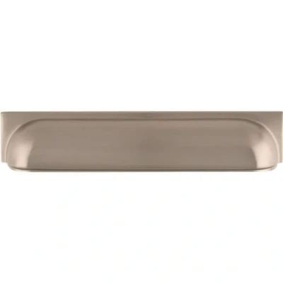 Image of Carlisle Brass Harmonise Warwick Cup Pull Handle 192mm (Satin Nickel)
