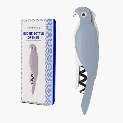 Image of Uberstar Blue Budgie Bottle Opener