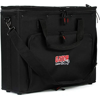 Image of Gator GRB 3U Rack Bag Nylon Over Plywood Construction, Black
