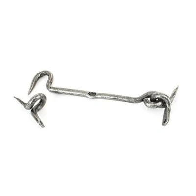 Image of From The Anvil Pewter 6 Inch Forged Cabin Hook