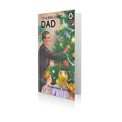Image of Official Ladybird Books for Grown Ups Christmas Card to A Brilliant Dad…