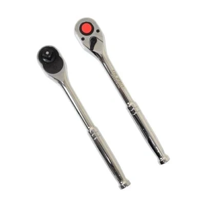 Image of US PRO INDUSTRIAL 1/2&quot; Drive 90T Ratchet with Straight Metal Handle 4227