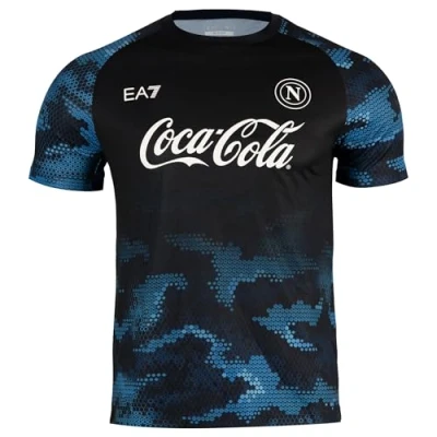 Image of SSC NAPOLI Maglia Training Ea7 T Shirt, Turquoise, S