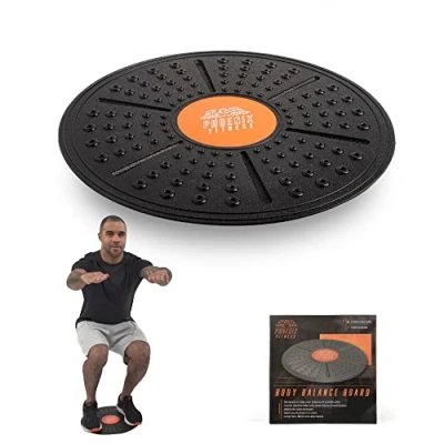 Image of Phoenix Fitness Body Balance Board Non Slip Round Wobble 36cm Training Perfect for Core Strength, Balance, Rehabilitation, Stability, Physio Therapy and Coordination