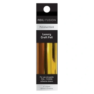 Image of Tonic Studios Foil Fusion 127mm x 5m Luxury Craft (Polished Gold)