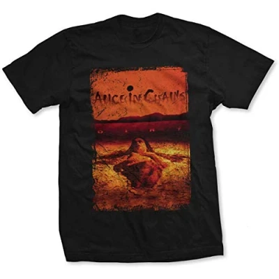 Image of Alice in Chains Dirt Layne Staley Rock Official Tee T Shirt Mens Unisex (Small) Black