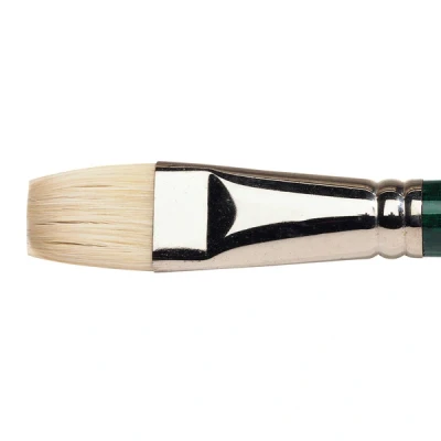 Image of Winsor &amp; Newton Size 12 Winton Hog Short Flat/Bright Brush
