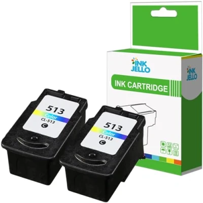 Image of InkJello Remanufactured Ink Cartridge For Printer,Compatible With Canon Pixma iP2700 iP2702 MP230 MP235 MP240 MP250 MP252 MP270 MP272 MP280 MP282 MP330 MP480 MP490 MP492 MP495 MP499(Black, CMY, 2Pack)