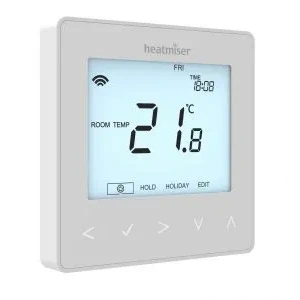 Image of Heatmiser neoStat V2 Programmable Thermostat Platinum Silver