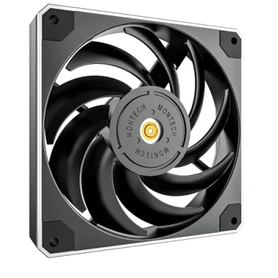 Image of Montech Metal 120 PWM, High Performance Quiet Cooling Fan, 4 Pin