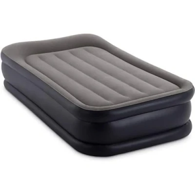 Image of Intex Twin Deluxe Pillow Rest Airbed w/Fiber Tech RP, Inflated Size: 99cm x 1.91m 42cm (64132GB)