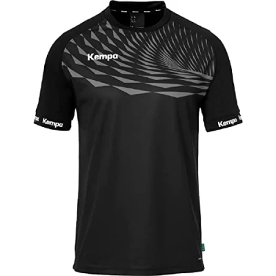 Image of Kempa Wave 26 Shirt Men&#039;s Boys Sports Short Sleeve Functional Handball Gym Fitness Jersey Elastic and Breathable