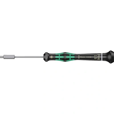 Image of Wera 05118108001 1.5 x 60 mm 2069 Nutdriver Silver