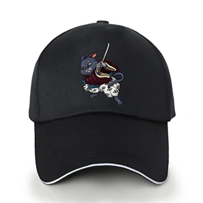 Image of FINDING CASE Men&#039;s Athletic Baseball Fitted Cap Plain for Men Classic 6 Panel Adjustable Sport Casual Sun Visor Hat (Samurai 025)