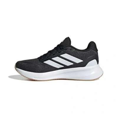 Image of adidas RUNFALCON 5 Shoes Junior, core Black/FTWR White/Gum 3, 4.5 UK Child