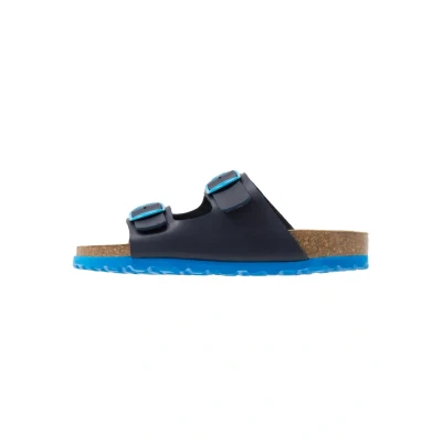Image of Lico Girl&#039;s Bioline Kids Mules, Blue Marine Blue, 11 UK Child