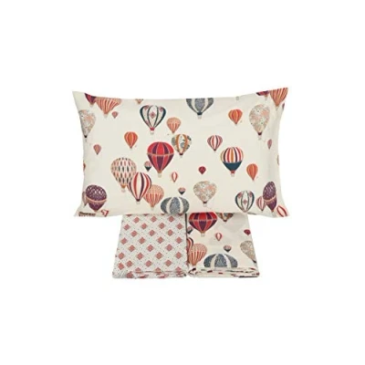 Image of Gabel, Cotton, blue, Single Bed