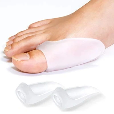 Image of Promifun Gel Bunion Protector Shield, 10 Pack of Pads and Cushions, Guard for Big Toe, Relieve Foot Pain from Friction, Rubbing Pressure