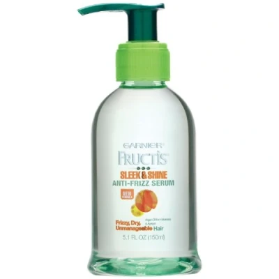 Image of Garnier Fructis Anti Frizz Serum, Sleek &amp; Shine