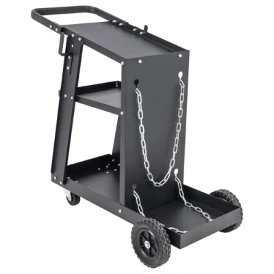 Image of SIP Welding Cart, 3 Tier Heavy Duty Trolley for Gas Cylinder and Welder Machine