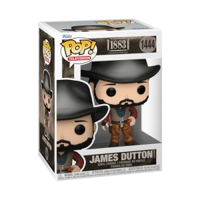 Image of Funko POP! TV: 1883 James Dutton Collectable Vinyl Figure Gift Idea Official Merchandise Toys for Kids &amp; Adults TV Fans Model Collectors and Display