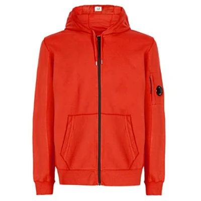 Image of CP Company Men`s Hooded Sweatshirt 12CMSS034A Red(455)