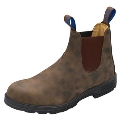 Image of 584 Water Resistant Leather Unisex Chelsea Boots