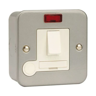 Image of Click Essentials 13 A Double Pole Switched Fused Connection Unit with Neon CL052
