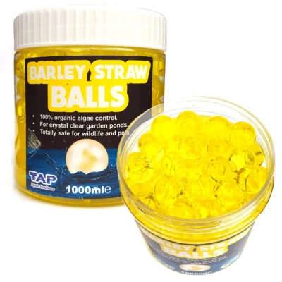 Image of Barley Straw Balls Extract Pond Water Clarity Treatment (1000ml (treats 4500L))