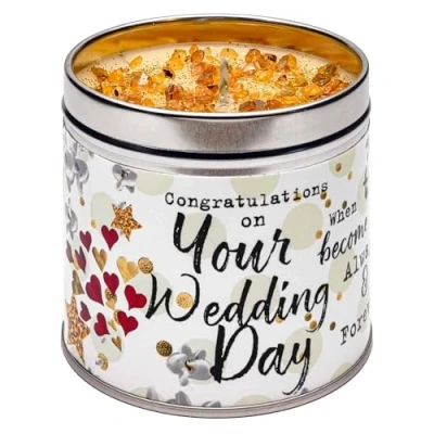 Image of Best Kept Secrets Wedding Day Tin Candle