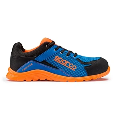 Image of Sparco Unisex Practice Industrial Shoe, Blue, 40 EU